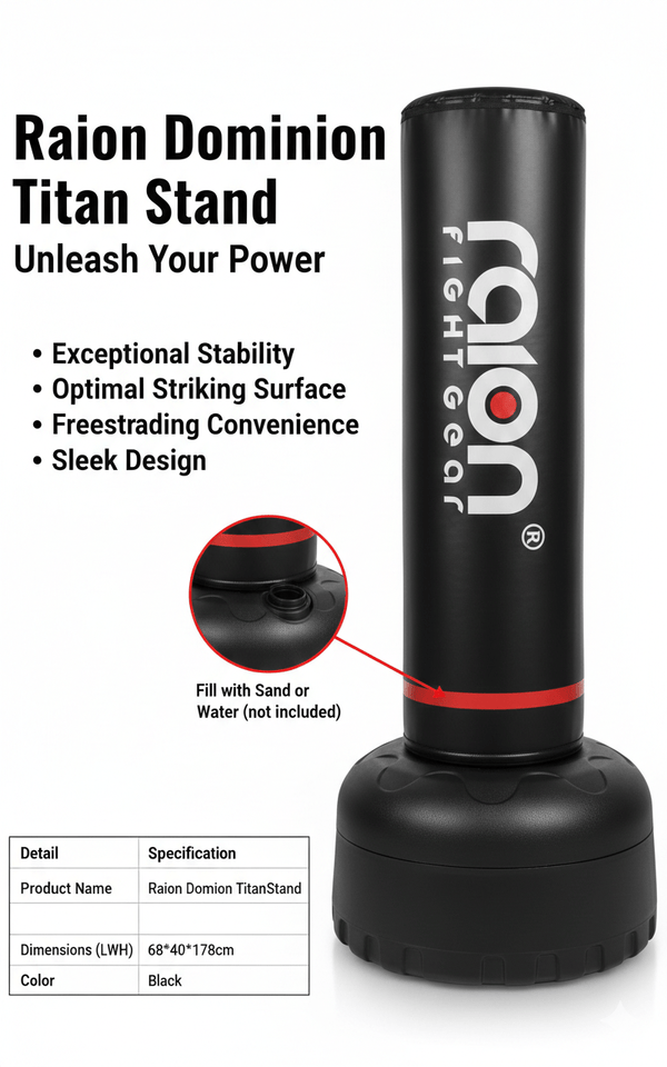 Raion Dominion TitanStand- Standing punch Bag