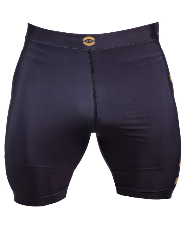Raion CS Plain Compression Shorts | RG-C097 | Logo Design |Protects Against Rash Formation