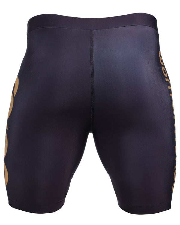 Raion CS Plain Compression Shorts | RG-C097 | Logo Design |Protects Against Rash Formation