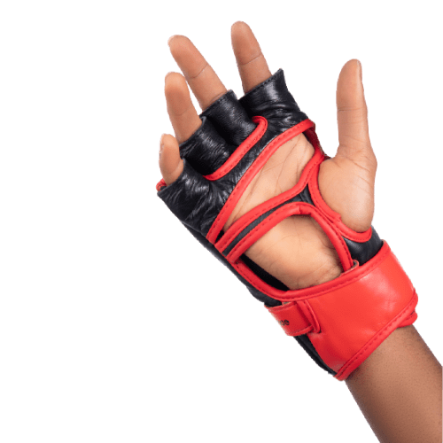 MMA GLOVES BLACK/RED - RAION