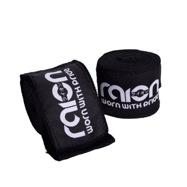 HAND WRAPS - BLACK - RAION