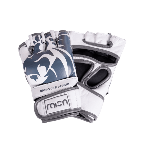 MMA GLOVES-WHITE/GREY - RAION