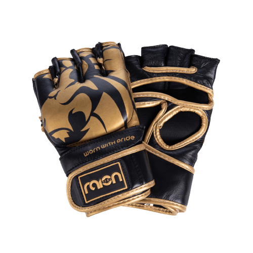 MMA GLOVES-BLACK/GOLD - RAION