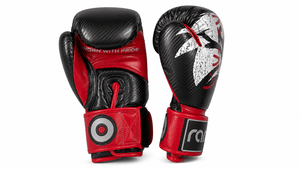 Raion Pro Boxing Gloves - Black/Red