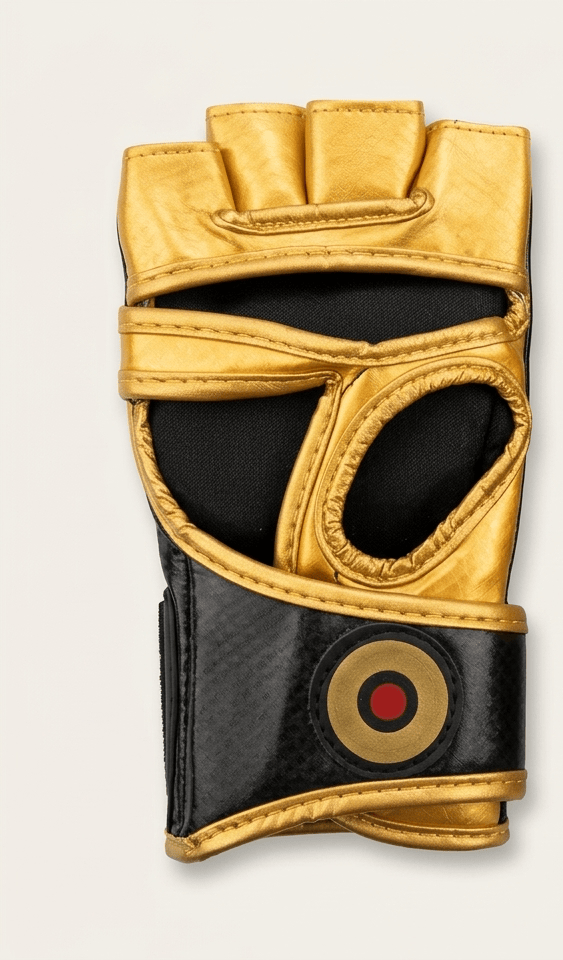 Raion Pro MMA Gloves - Black/Gold