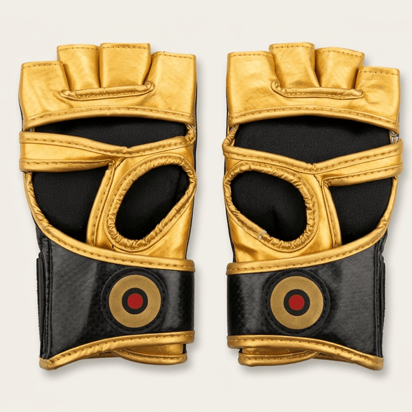 Raion Pro MMA Gloves - Black/Gold