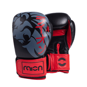 BOXING GLOVES-BLACK/RED - RAION