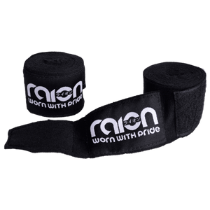 HAND WRAPS - BLACK - RAION