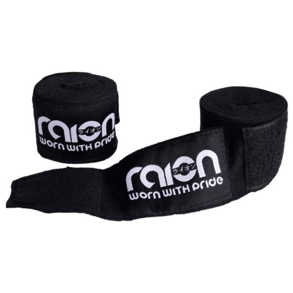 HAND WRAPS - BLACK - RAION