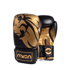 BOXING GLOVES-BLACK/GOLD - RAION